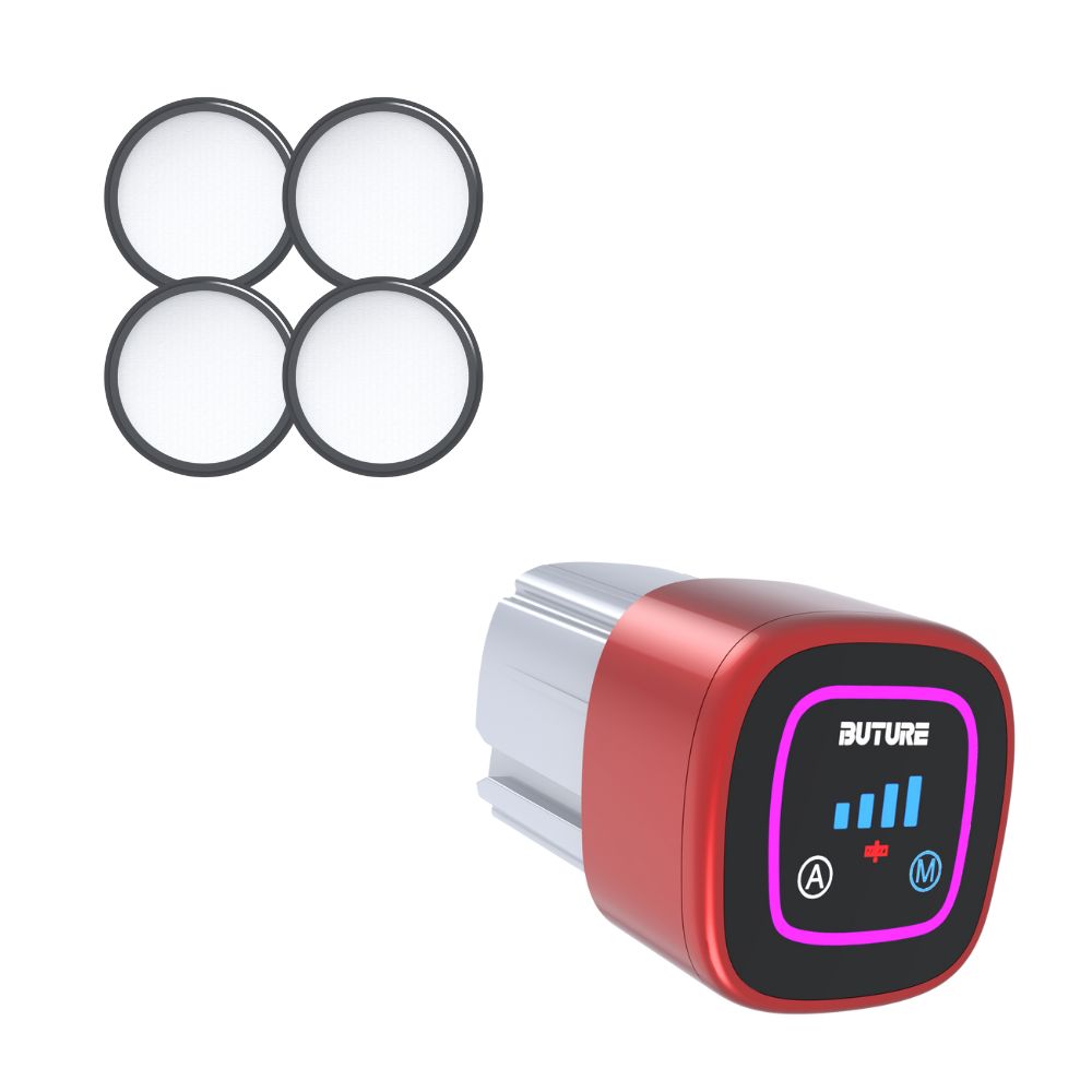 buture-vc50-hepa-filter-4-st-ck-rot-f-r-staubsauger image 2