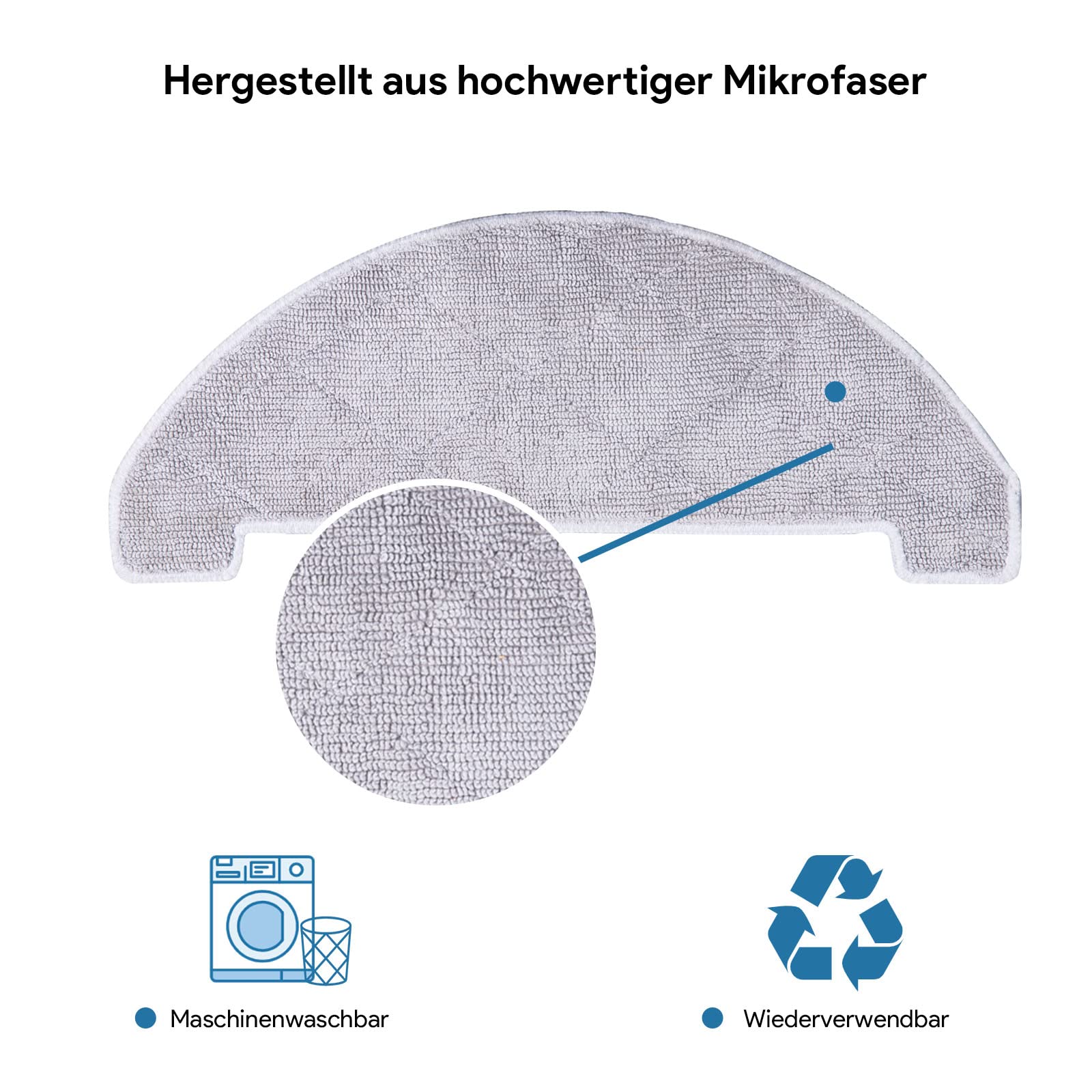 bagotte-bg900-ersatzteile-saugroboter-6-teiliges-set-mit-filter image 3