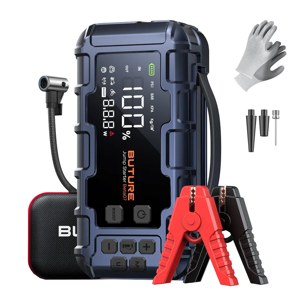 buture-beta07-jump-starter-6000a-starthilfe-160psi-kompressor image 1