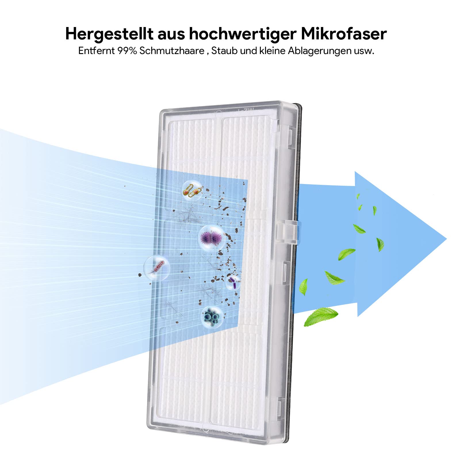 bagotte-bg900-ersatzteile-saugroboter-6-teiliges-set-mit-filter image 2