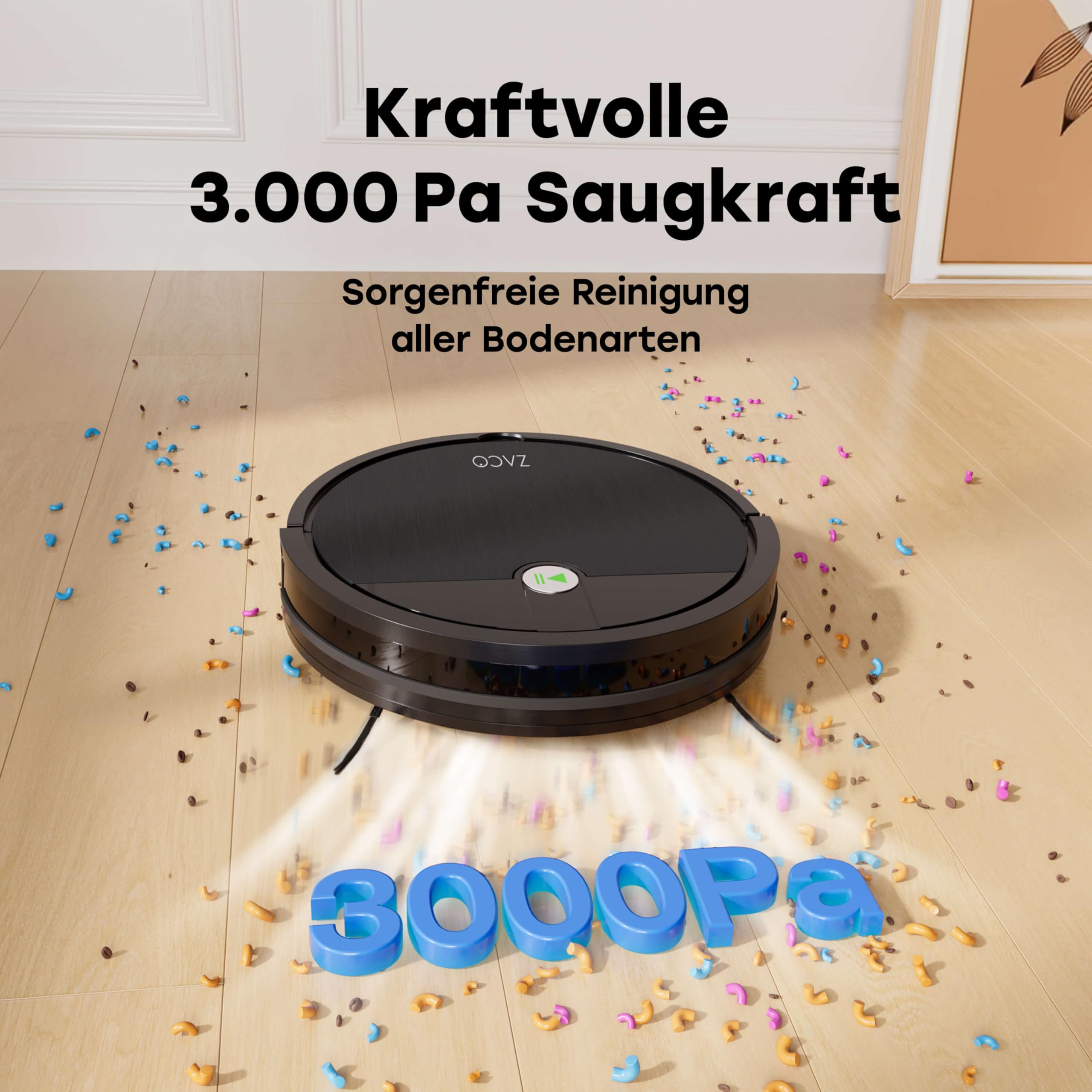 zaco-v4-max-saugroboter-3000pa-ohne-wischfunktion-tierhaare image 2