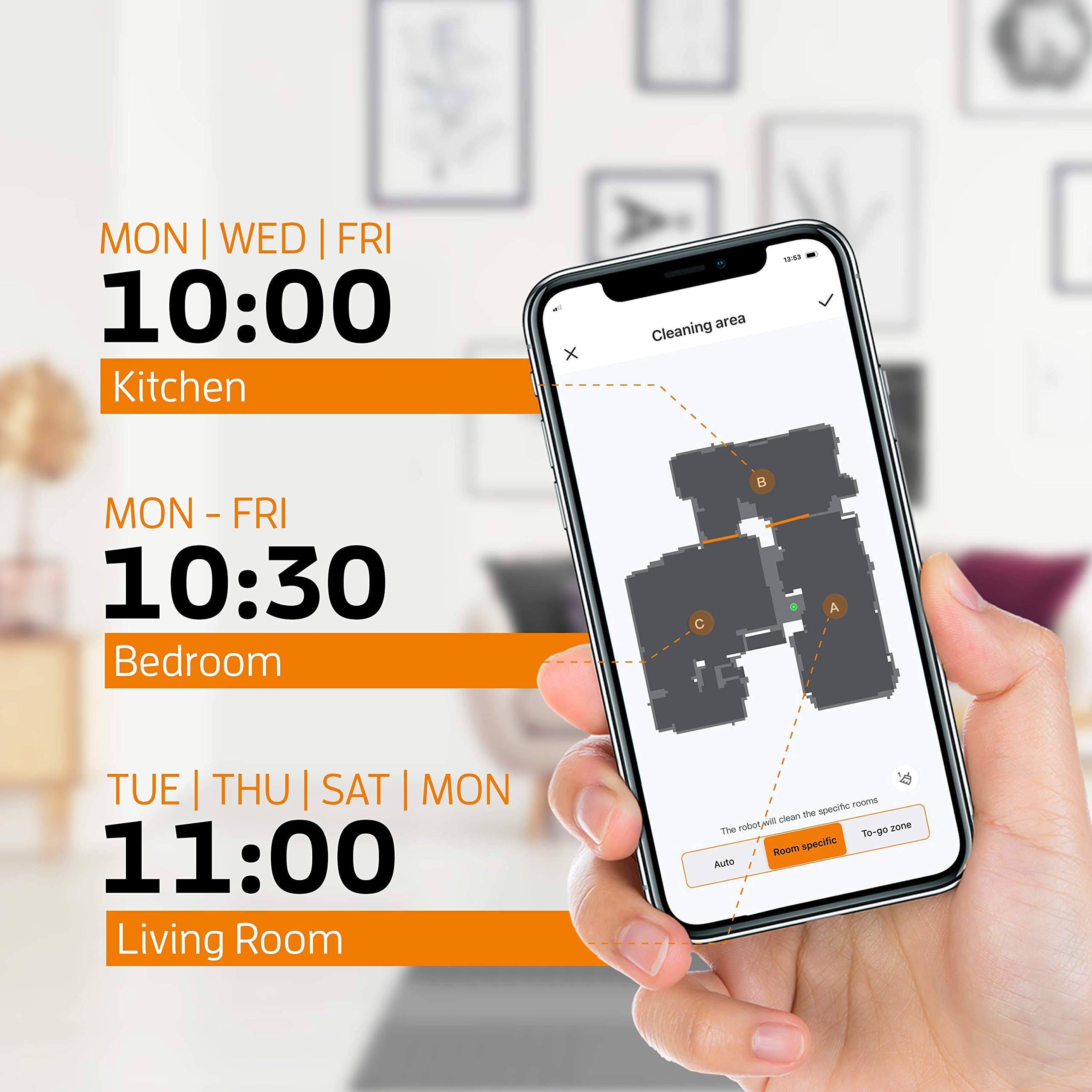 zaco-a9spro-saugroboter-mit-wischfunktion-app-grau image 4