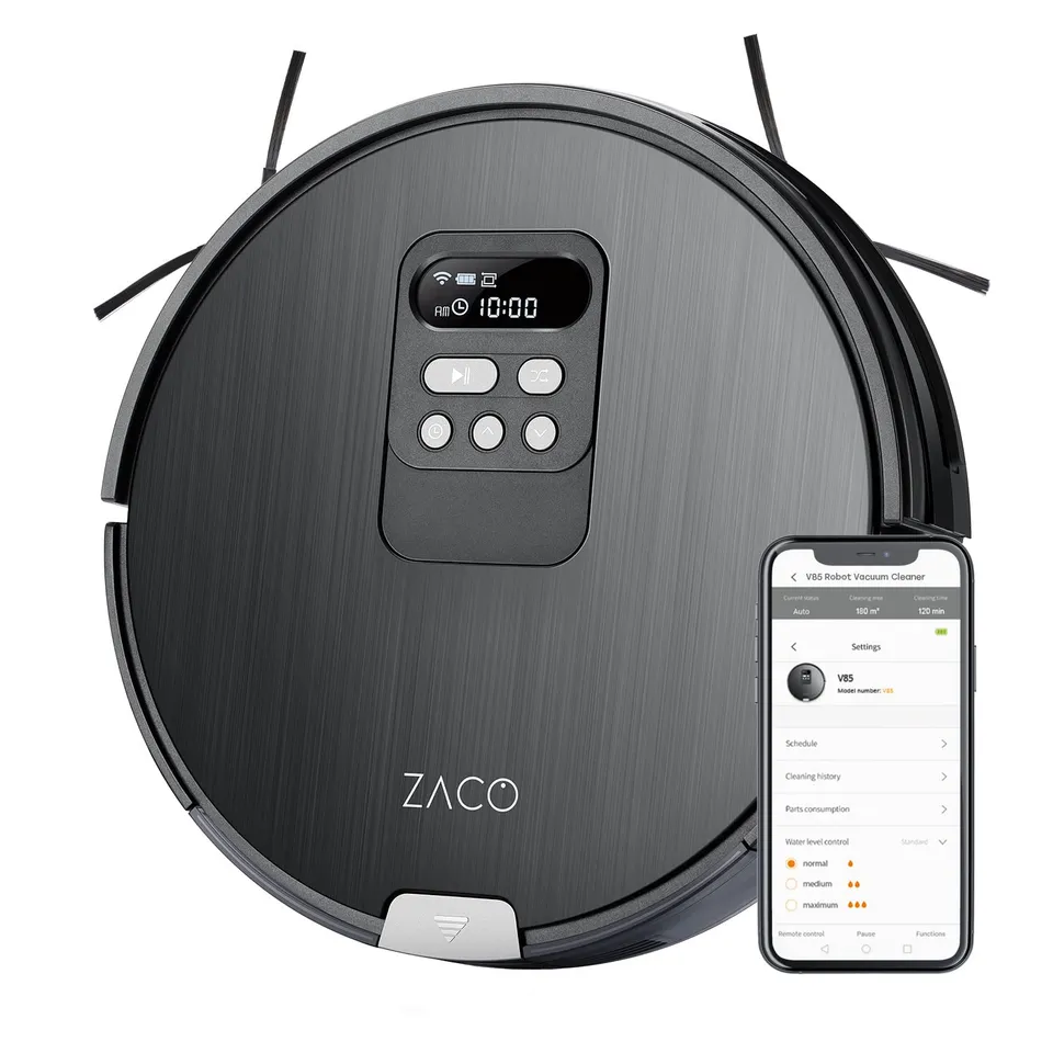 zaco-v85-saugroboter-mit-wischfunktion-app-alexa-8cm image 1