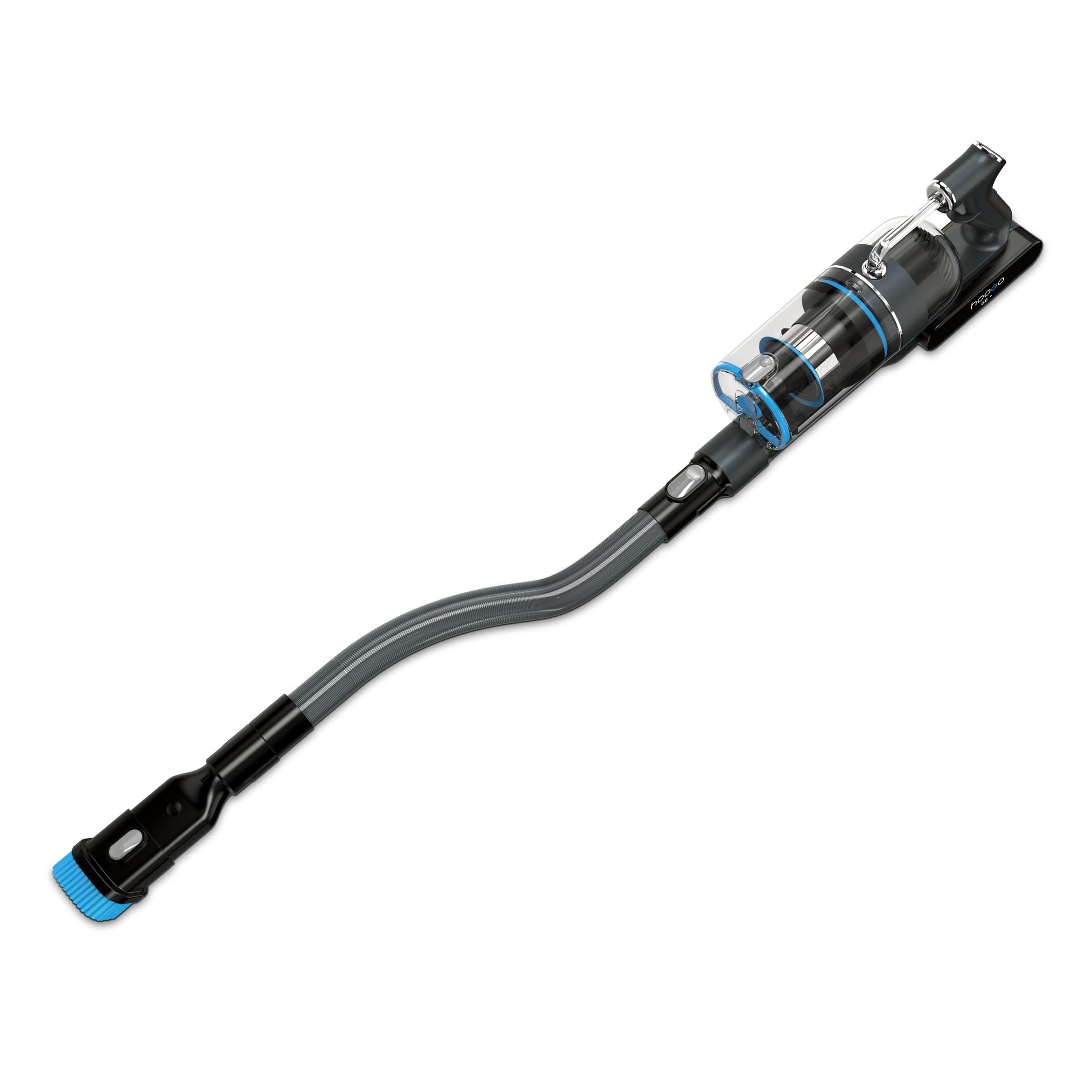 hoogo-s6-akku-staubsauger-beutellos-2-akkus-tierhaare-led image 8