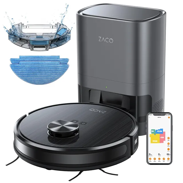 zaco-a10-pro-saugroboter-mit-wischfunktion-absaugstation-tierhaare image 1
