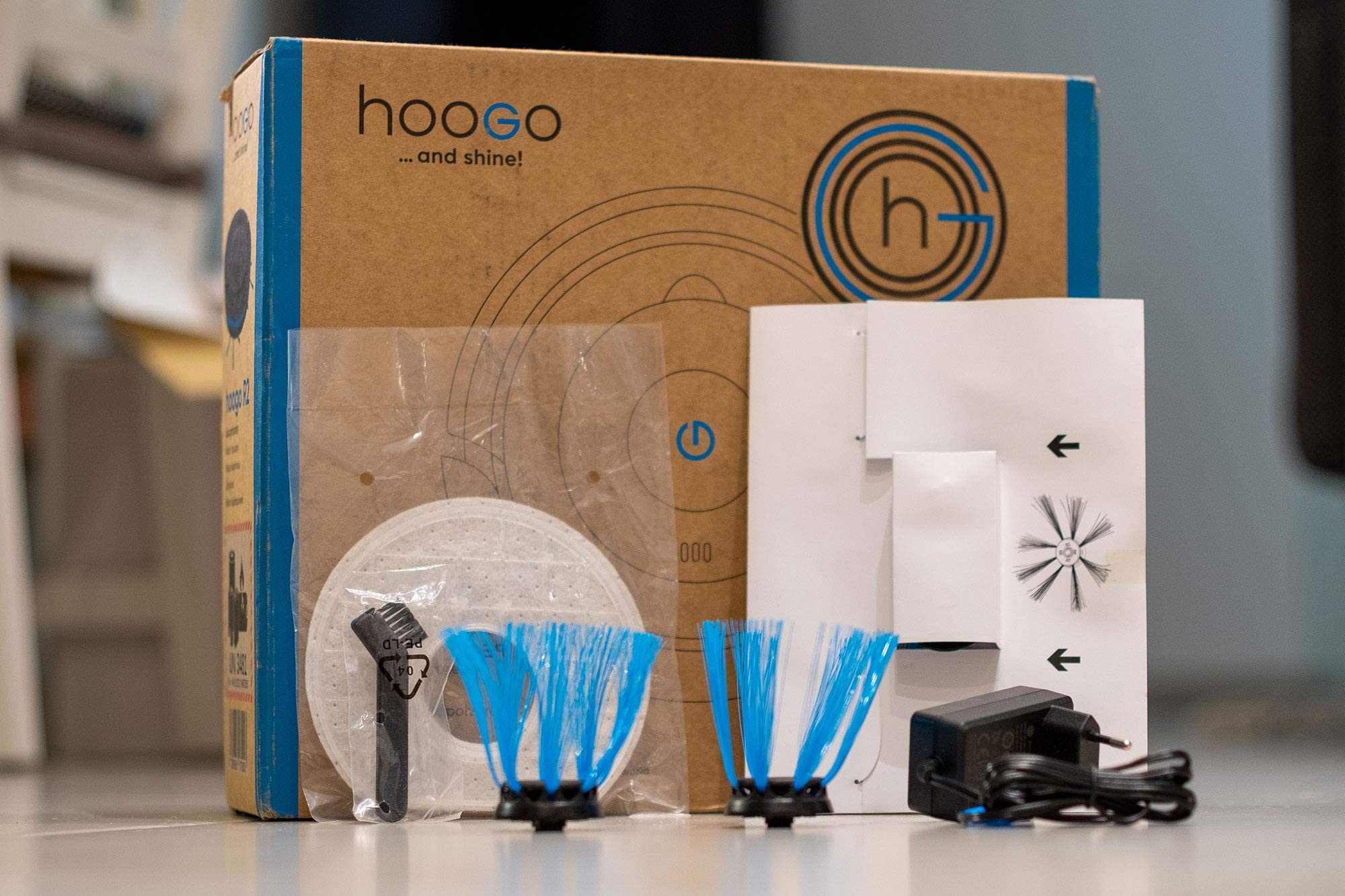 hoogo-r2-saugroboter-flach-7cm-120-min-tierhaare-leise image 5